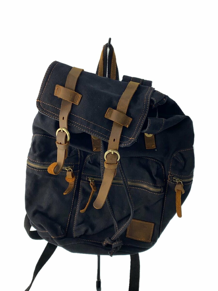 【中古】AUGUR/リュック/コットン/NVY【バッグ】