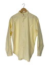 【中古】UNIVERSAL OVERALL◆長袖シャツ/L/コットン/CRM/無地【メンズウェア】(4)