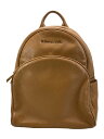 【中古】MICHAEL KORS◆リュック/レザー/BRW/35S7GAYB1L/Abbey Leather Backpack【バッグ】
