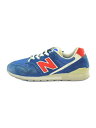 【中古】NEW BALANCE◆25cm/ネイビー/ブルー/紺色/青色/CM996HG2/全体的に使用感有【シューズ】
