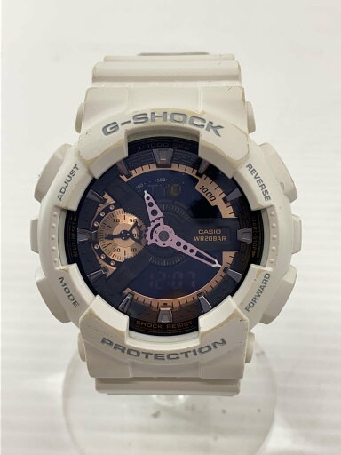 【中古】CASIO◆クォーツ腕時計・G-SHOCK/デジアナ/WHT/WHT【服飾雑貨他】 【中古】CASIO◆クォーツ腕時計・G-SHOCK/デジアナ/WHT/WHT【服飾雑貨他】