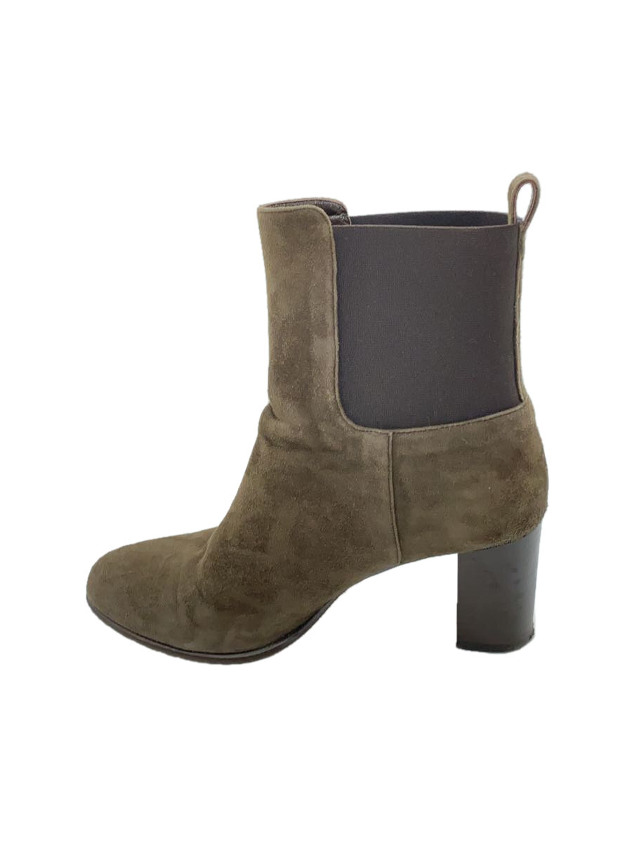 【中古】UNITED ARROWS◆サイドゴアブーツ/37/スウェード【シューズ】