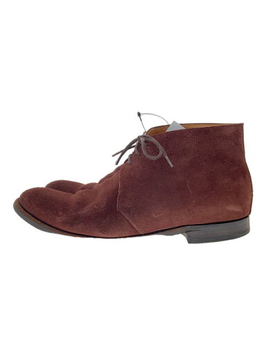 【中古】CROCKETT&JONES◆チャッカブーツ/UK9/BRW/スウェード//【シューズ】 【中古】CROCKETT&JONES◆チャッカブーツ/UK9/BRW/スウェード//【シューズ】