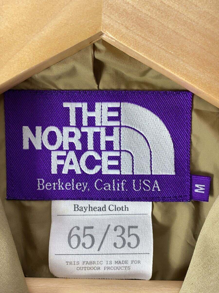 【中古】THE NORTH FACE PURPLE LABEL◆65/35 BERKELEY JACKET/M/ポリエステル/BEG/無地【メンズウェア】