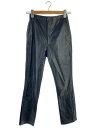 【中古】The Shinzone◆ボトム/32/フェイクレザー/BLK/無地/19AMSPA66【レディースウェア】