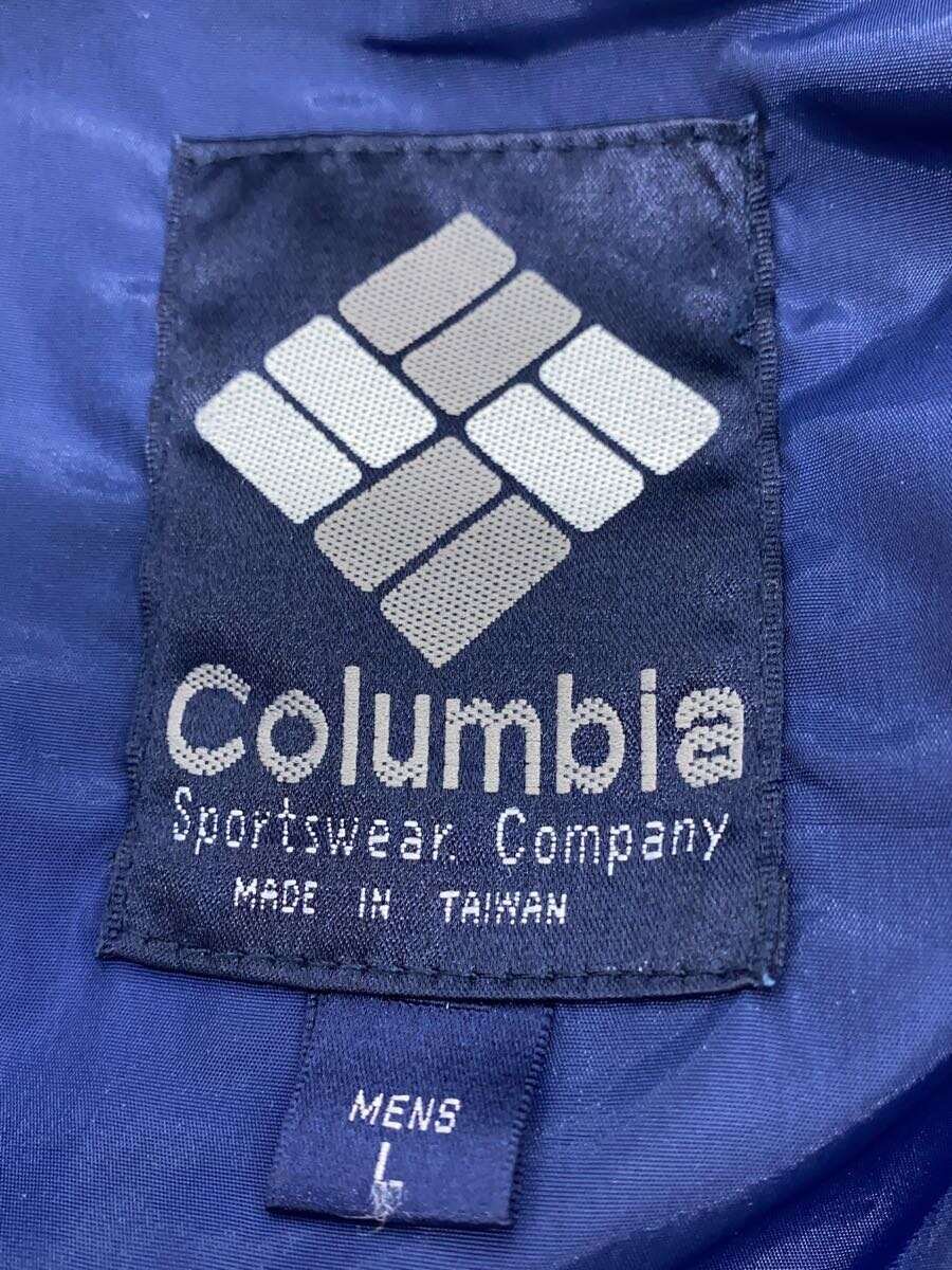 【中古】Columbia◆ブルゾン/L/ナイロン/BLU【メンズウェア】