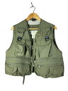 【中古】Columbia◆ベスト/M/コットン/KHK 90s〜/PFG/フィッシングベスト//【メンズウェア】