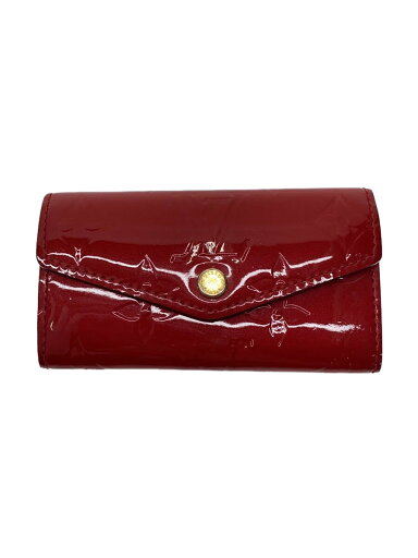 【中古】LOUIS VUITTON◆ミュルティクレ4_モノグラム・ヴェルニ_BRD/エナメル/RED/モノグラム/レディース【服飾雑貨他】 【中古】LOUIS VUITTON◆ミュルティクレ4_モノグラム・ヴェルニ_BRD/エナメル/RED/モノグラム/レディース【服飾雑貨他】