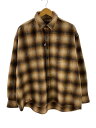 【中古】Chocolate Jesus◆長袖シャツ/L/コットン/BEG/チェック/A&W23AW-CHK-SH【メンズウェア】