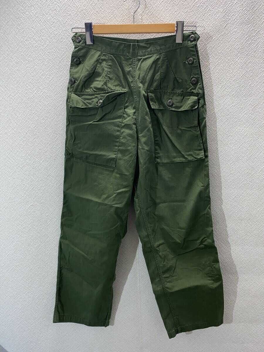 【中古】US.ARMY◆ポプリンパンツ/--/コットン/KHK/無地/8410-782-3310【メンズウェア】