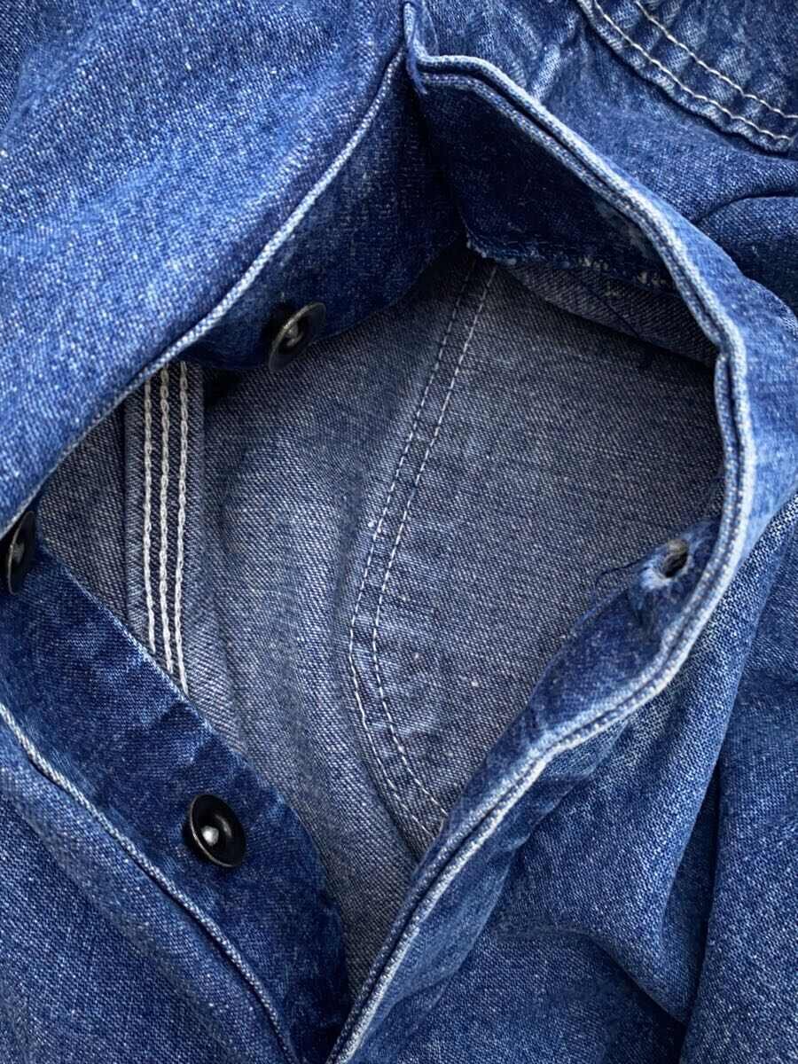 【中古】DICKIES◆オーバーオール/42/コットン/BLU/無地【メンズウェア】