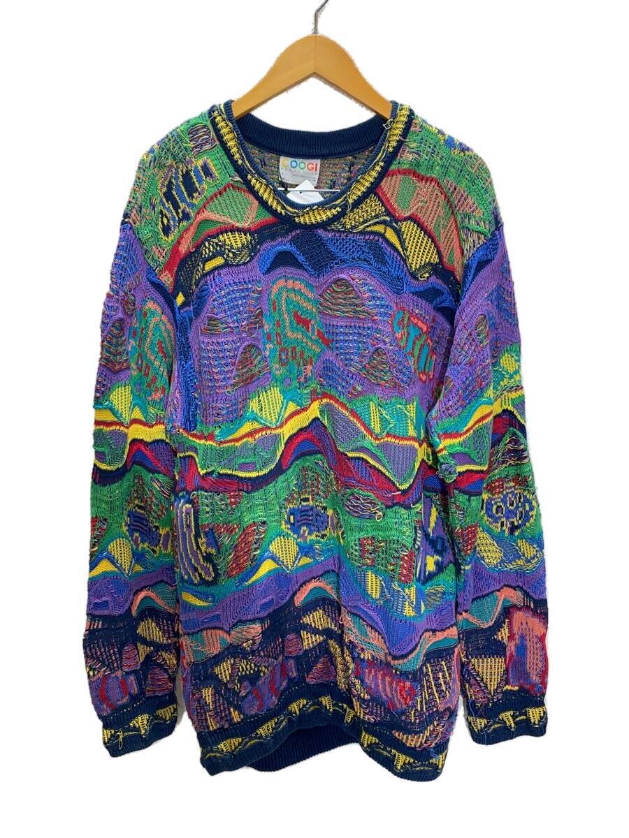 【中古】COOGI◆ニット・セーター(薄手)/S/--/マルチカラー【メンズウェア】