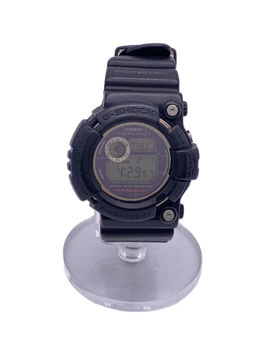 【中古】CASIO◆ソーラー腕時計・G-SHOCK/デジタル/BLK【服飾雑貨他】
