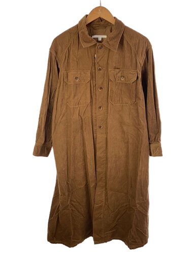 【中古】Engineered Garments◆長袖ワンピース/1/コーデュロイ/CML【レディースウェア】 【中古】Engineered Garments◆長袖ワンピース/1/コーデュロイ/CML【レディースウェア】