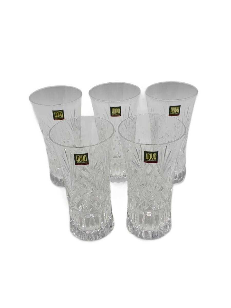 【中古】HOYA◆グラス/5点セット/CLR【キッチン用品】