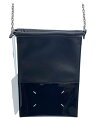 【中古】Maison Margiela◆ショルダーバッグ/レザー/BLK/無地【バッグ】