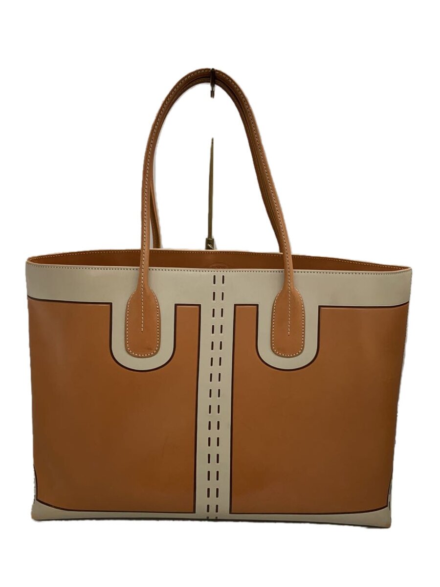 Tod's - 【中古】TOD’S◆トートバッグ/--/CML/無地【バッグ】