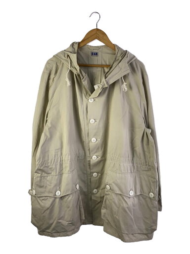 【中古】MILITARY◆モッズコート/46/コットン/WHT【メンズウェア】 【中古】MILITARY◆モッズコート/46/コットン/WHT【メンズウェア】