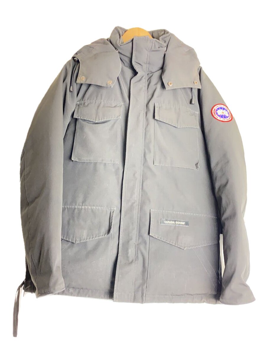 【中古】CANADA GOOSE◆ダウンジャケット/S/ポリエステル/BLK/無地//【メンズウェア】