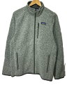 【中古】patagonia◆フリースジャケット/M/ポリエステル/GRY/25528SP23【メンズウェア】