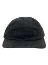 【中古】MM6◆Painted Camp Cap/キャップ/--/コットン/BLK/メンズ【服飾雑貨他】