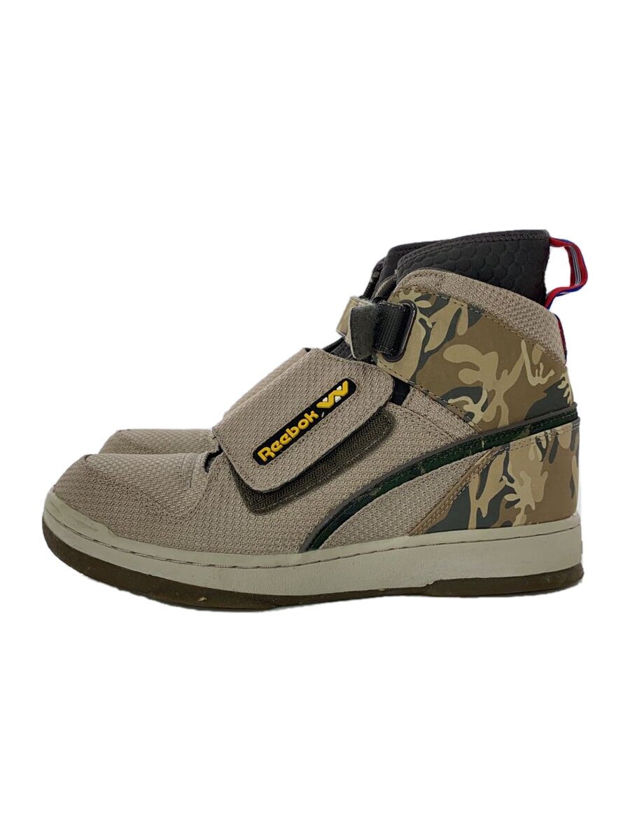 Reebok◆ハイカットスニーカー/27cm/KHK/FV5052//