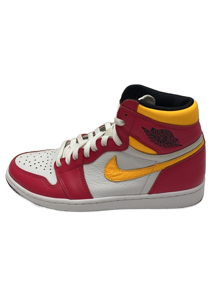 NIKE◆エアジョーダン1 レトロ ハイ OG/27cm/RED/555088-603