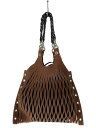 【中古】SONIA RYKIEL◆ハンドバッグ/レザー/BRW/無地【バッグ】(4)