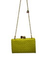 【中古】ANNA SUI◆クラッチバッグ/--/YLW/無地【バッグ】
