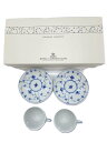 【中古】ROYAL COPENHAGEN◆カップ&ソーサー/2点セット/WHT【キッチン用品】