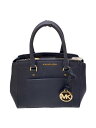 【中古】MICHAEL KORS◆ハンドバッグ/--/NVY/無地/PS-1904【バッグ】