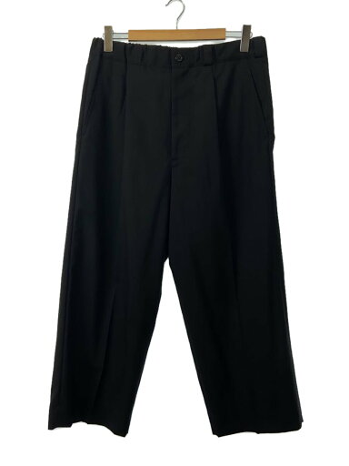 【中古】UJOH◆スラックスパンツ/3/コットン/BLK/ウジョー/ブラック/黒/【メンズウェア】 【中古】UJOH◆スラックスパンツ/3/コットン/BLK/ウジョー/ブラック/黒/【メンズウェア】