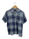 【中古】STUSSY◆半袖シャツ/M/コットン/IDG/チェック【メンズウェア】(4)