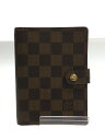 【中古】LOUIS VUITTON◆アジェンダPM/手帳カバー/BRW/メンズR20700【服飾雑貨他】(3)