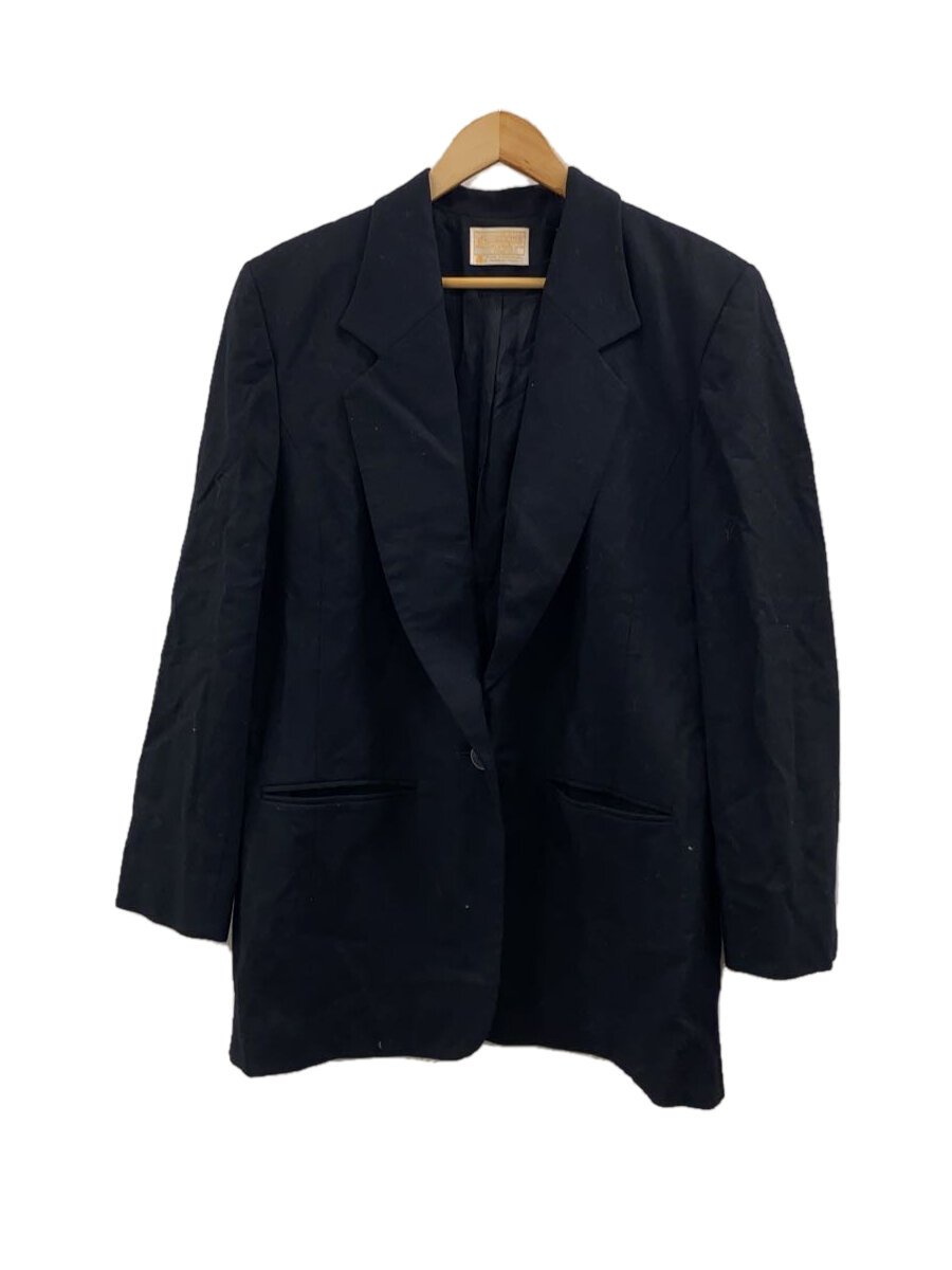 【中古】PENDLETON◆70S~/テーラードジャケット/--/ウール/ブラック【メンズウェア】