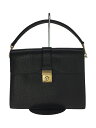 【中古】PRADA◆ブリーフケース/レザー/BLK/bn0960【バッグ】