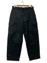 【中古】Ets.MATERIAUX◆French ARMY M47/カーゴパンツ/2/BLK/21-030-300-2601-1-0【メンズウェア】