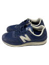 【中古】NEW BALANCE◆MRL996UG/996/ネイビー/24cm/NVY/スニーカー【シューズ】