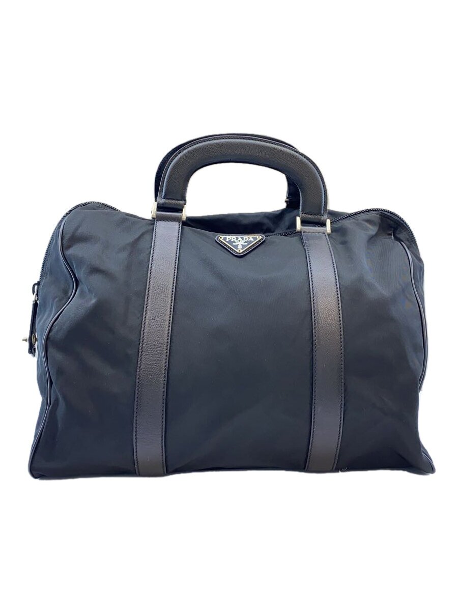 PRADA - 【中古】PRADA◆ボストンバッグ/ナイロン/BLK【バッグ】