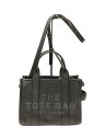 【中古】MARC JACOBS◆トートバッグ/レザー/BLK/H004L01PF21/ブラック/黒/マークジェイコブス/2WAY【バッグ】
