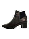 【中古】nouer◆サイドゴアブーツ/37/BLK【シューズ】(4)