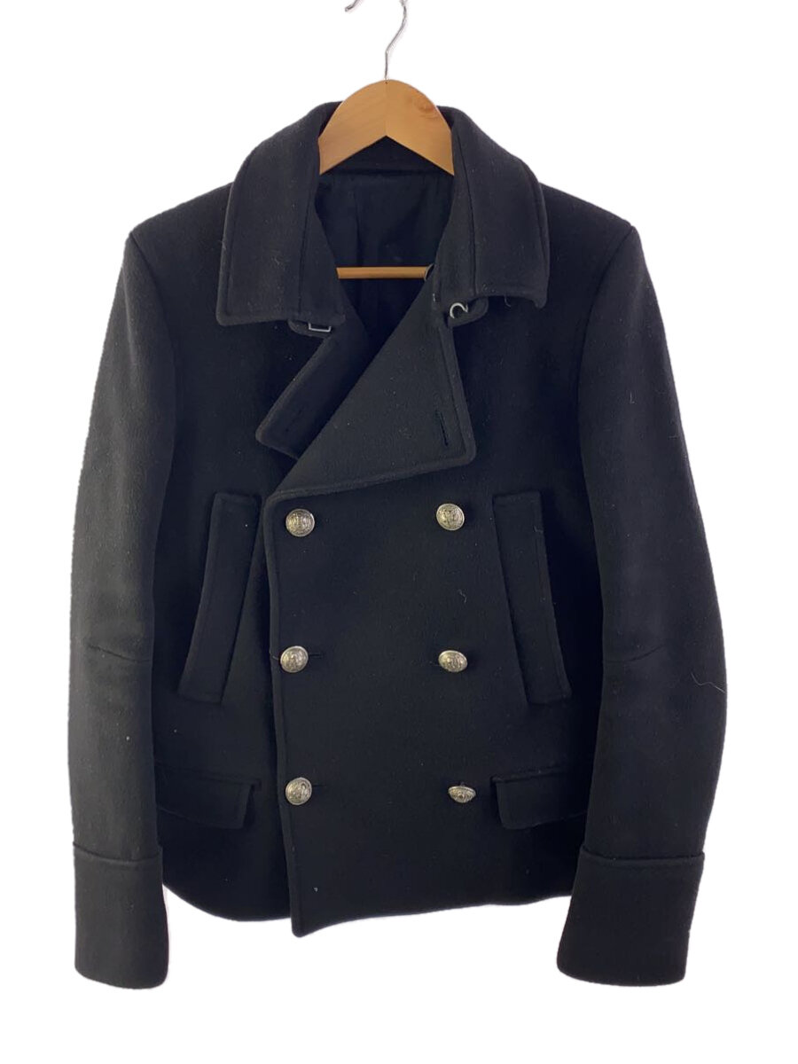 BALMAIN PARIS バルマン ピーコート ダブルジャケット 黒 楽天市場】balmain(種類(コート・ジャケット)ピーコート