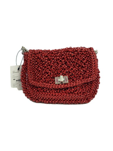 【中古】ANTEPRIMA◆ルッケット/ショルダーバッグ/--/RED//【バッグ】 【中古】ANTEPRIMA◆ルッケット/ショルダーバッグ/--/RED//【バッグ】
