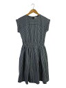 【中古】MACKINTOSH PHILOSOPHY◆ノースリーブワンピース/38/コットン/NVY/ストライプ【レディースウェア】