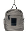 【中古】BAGGY PORT◆リュック/キャンバス/GRY【バッグ】