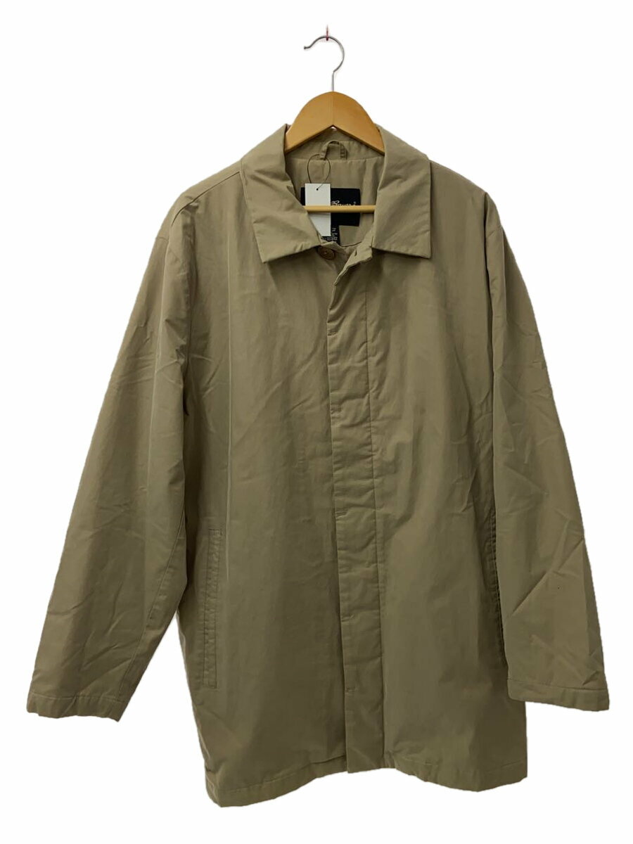 【中古】EDDIE BAUER◆90s~/コットンナイロンステンカラーコート/L/コットン/BEG【メンズウェア】