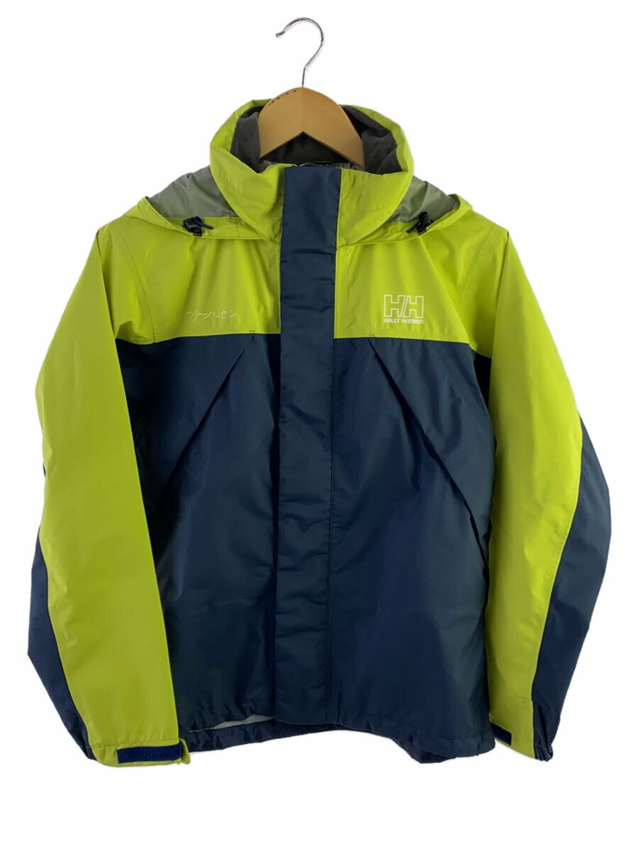 【中古】HELLY HANSEN◆セットアップ/L/ナイロン/NVY/HOE11701/レインスーツ【メンズウェア】