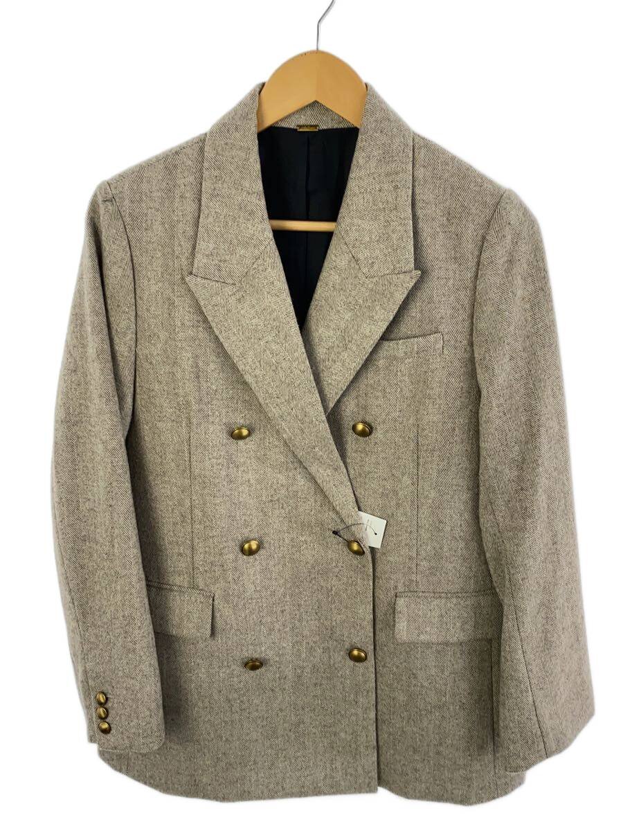 【中古】Mila Owen◆24AW/金釦ダブルブレストツイードロングブレサー/one/ポリエステル/BEG/ヘリンボーン【レディースウェア】 jumblestore-37747606 2nd STREET 楽天市場店 パッケージ画像