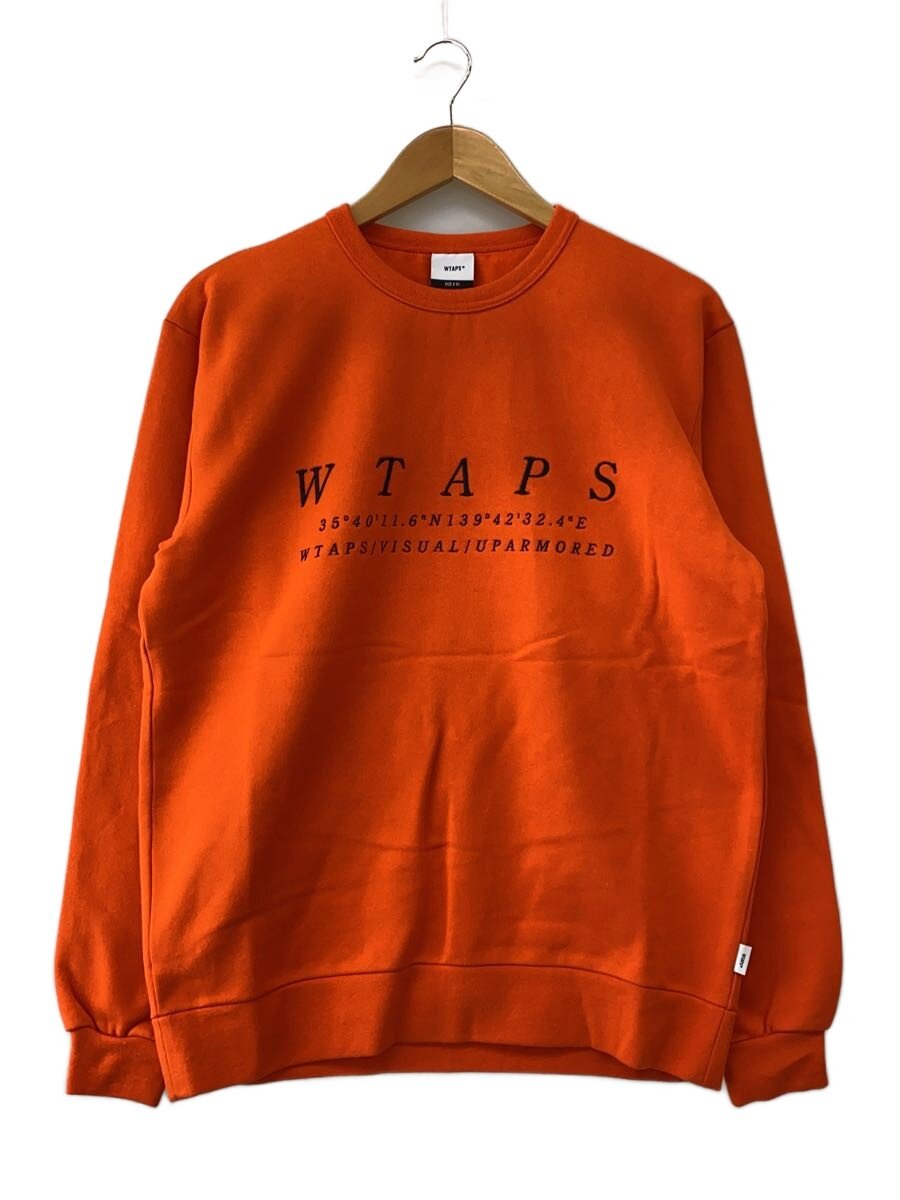 【中古】WTAPS◆スウェット/1/コットン/ORN//【メンズウェア】