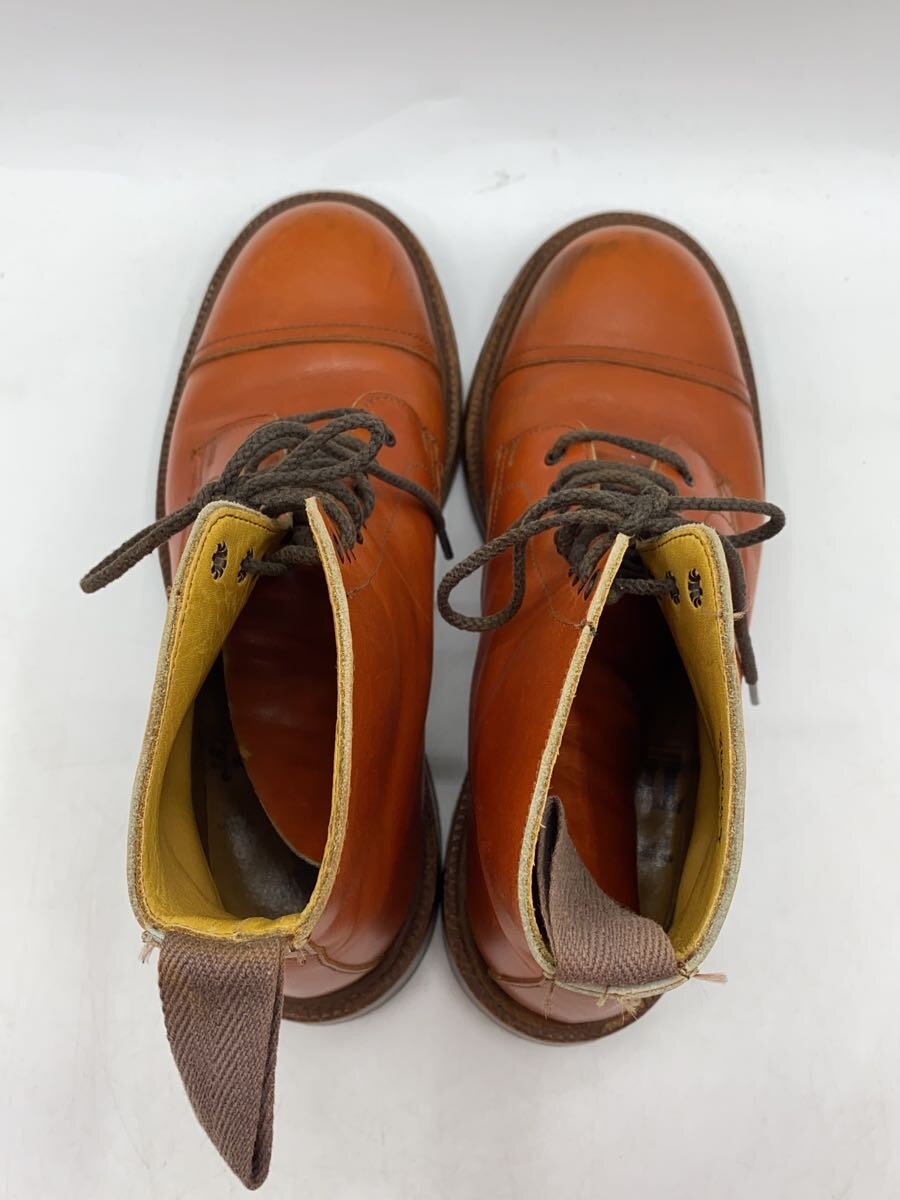【中古】Tricker’s◆ウェスタンブーツ/UK6/BRW/レザー【シューズ】